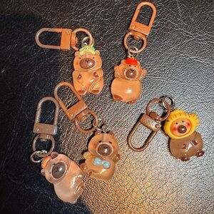 Capybara  Keychain/bag charm